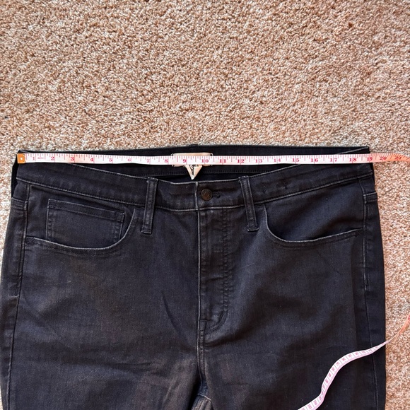 MADEWELL Plus Skinny Flare Jeans in Bellhaven Wash: Slit-Hem Edition Size: 18W - Picture 7 of 11